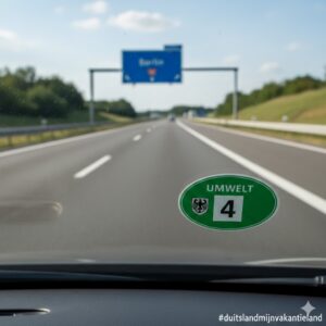 Milieusticker Duitsland 2026 regels